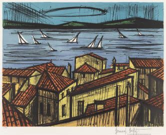 Bernard Buffet | Saint-Tropez (1985) | MutualArt