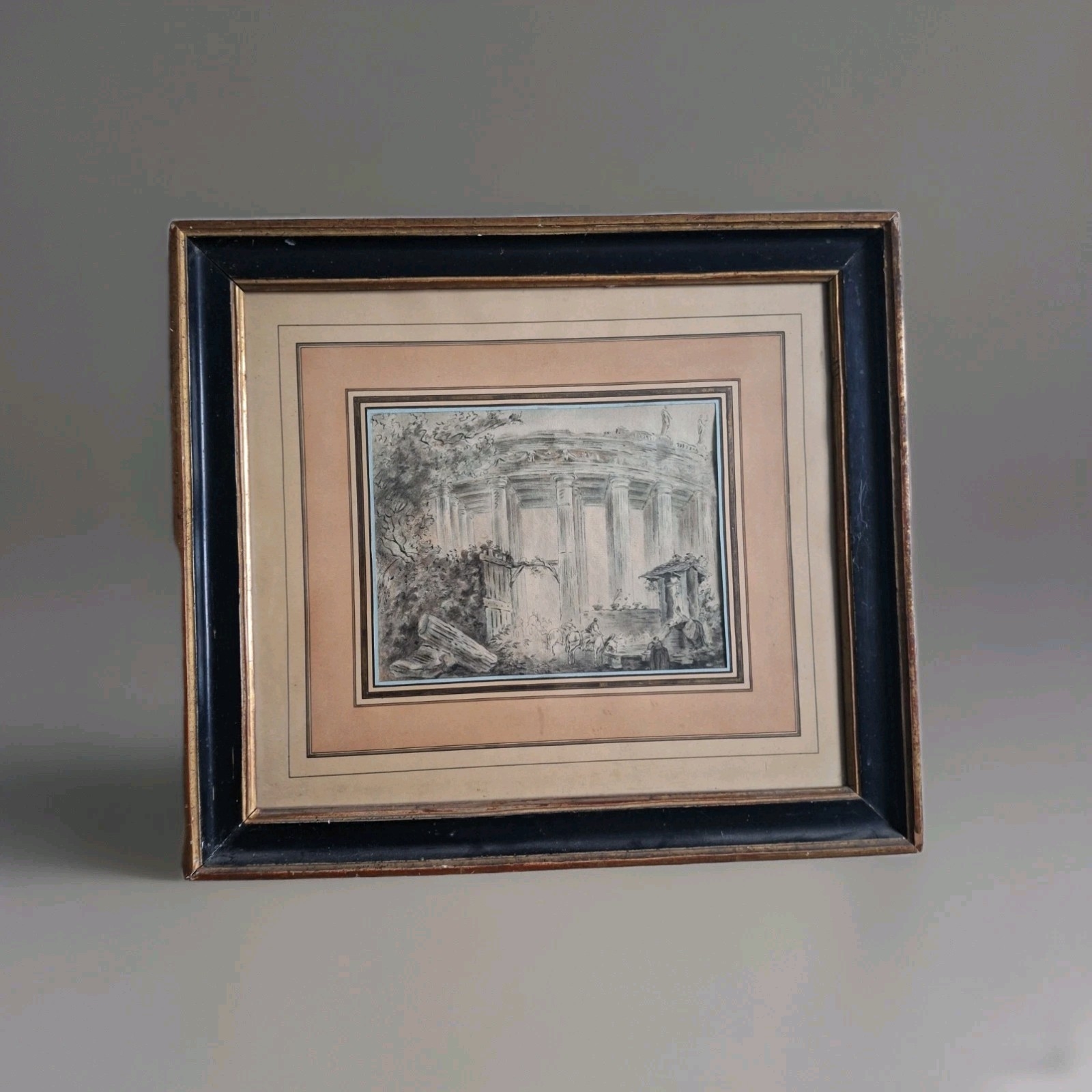 Hubert Robert | Drawing Antique Original 18th -19th Century Style ...