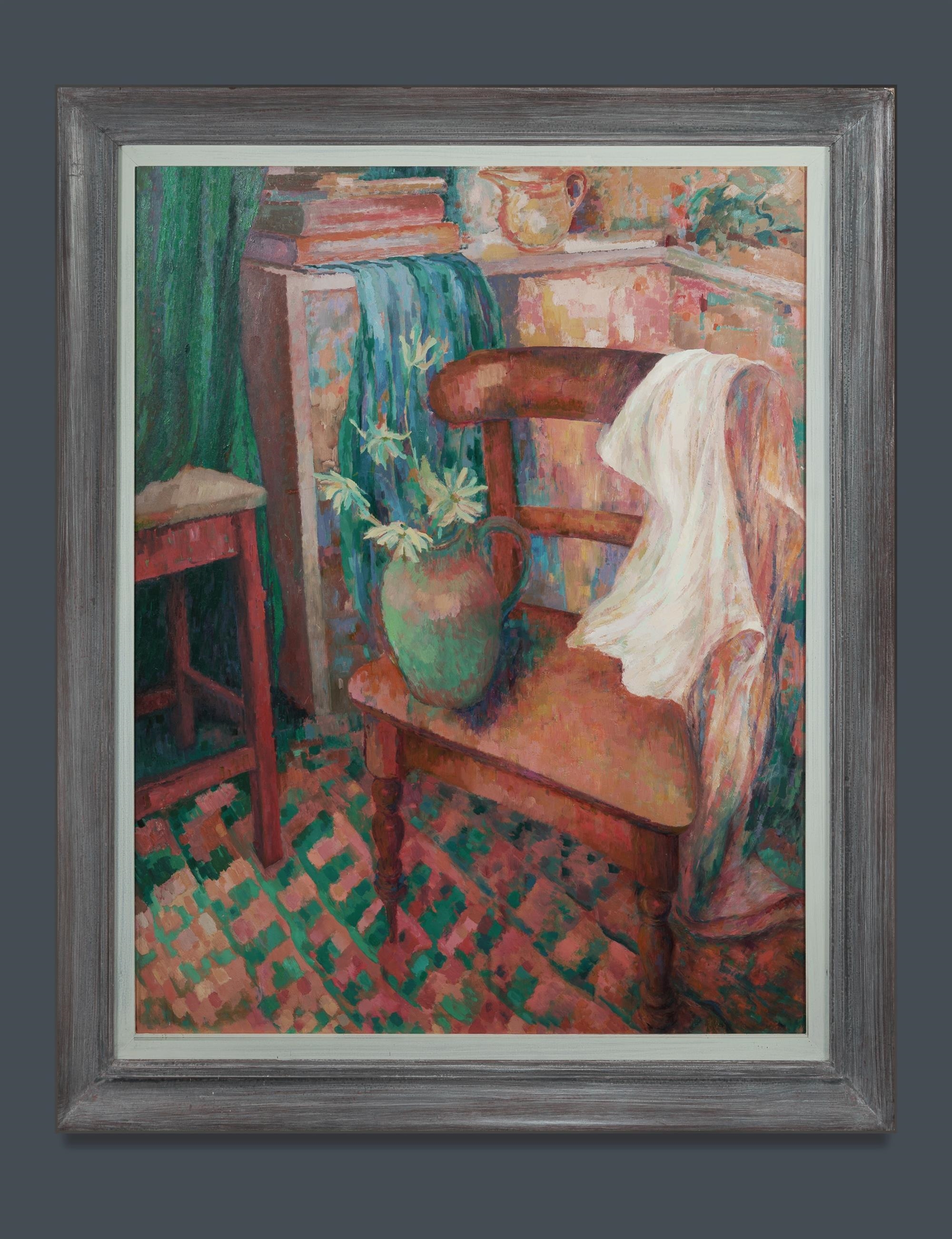Jean Appleton | Studio with Red Chair | MutualArt