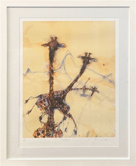 John Olsen | John Olsen artist proof giclee, Kenya, signed | MutualArt