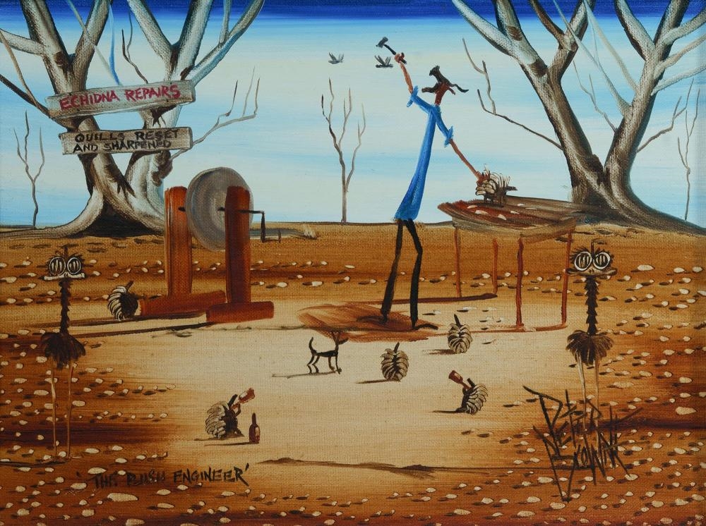 Peter Browne | The Bush Engineer | MutualArt