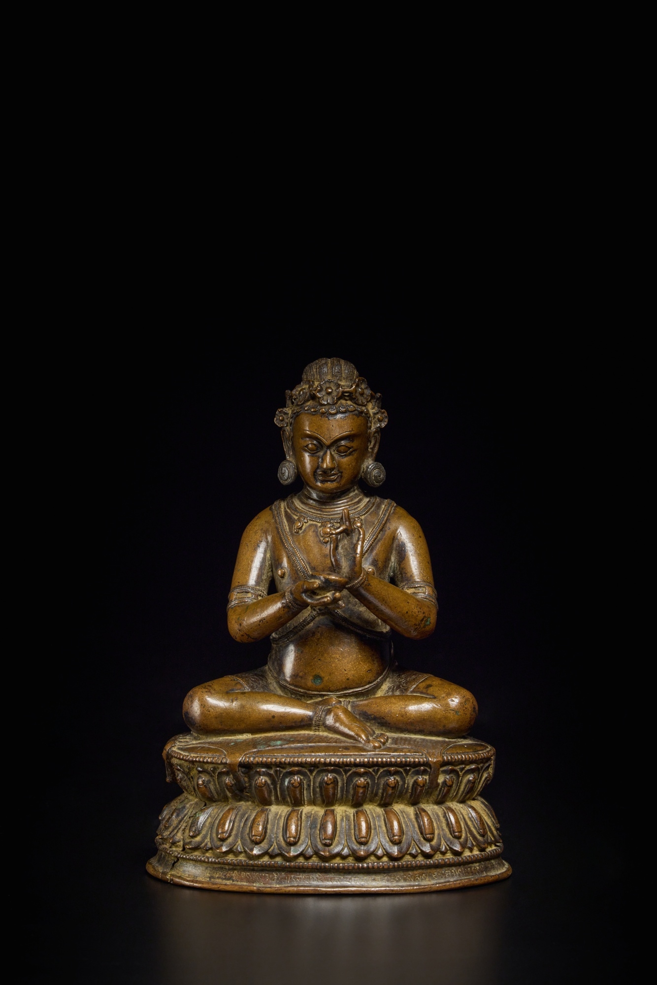 Tibetan School, 15th Century | An inscribed figure of Mahasiddha ...