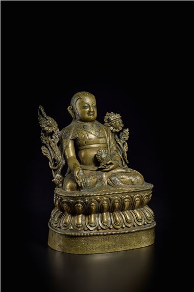 Tibetan School, 16th Century | An inscribed figure of Lowo Khenchen ...