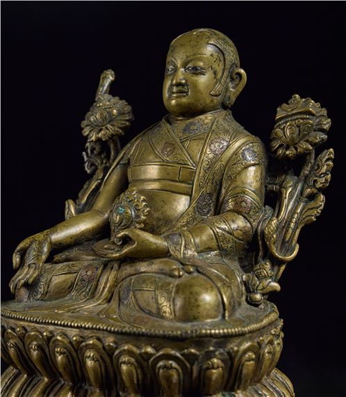 Tibetan School, 16th Century | An inscribed figure of Lowo Khenchen ...