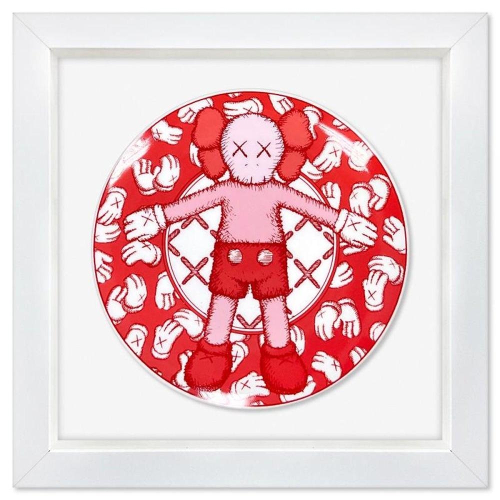 KAWS | Framed Porcelain Plate | MutualArt