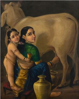 Yashoda and Krishna