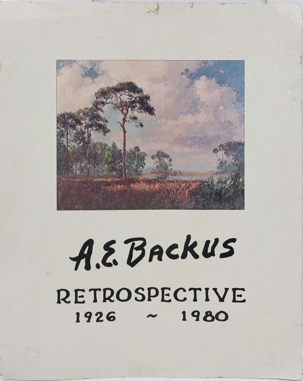 Albert Ernest Backus | St Lucie River - 1996, Mangroves - 1987, A.E ...