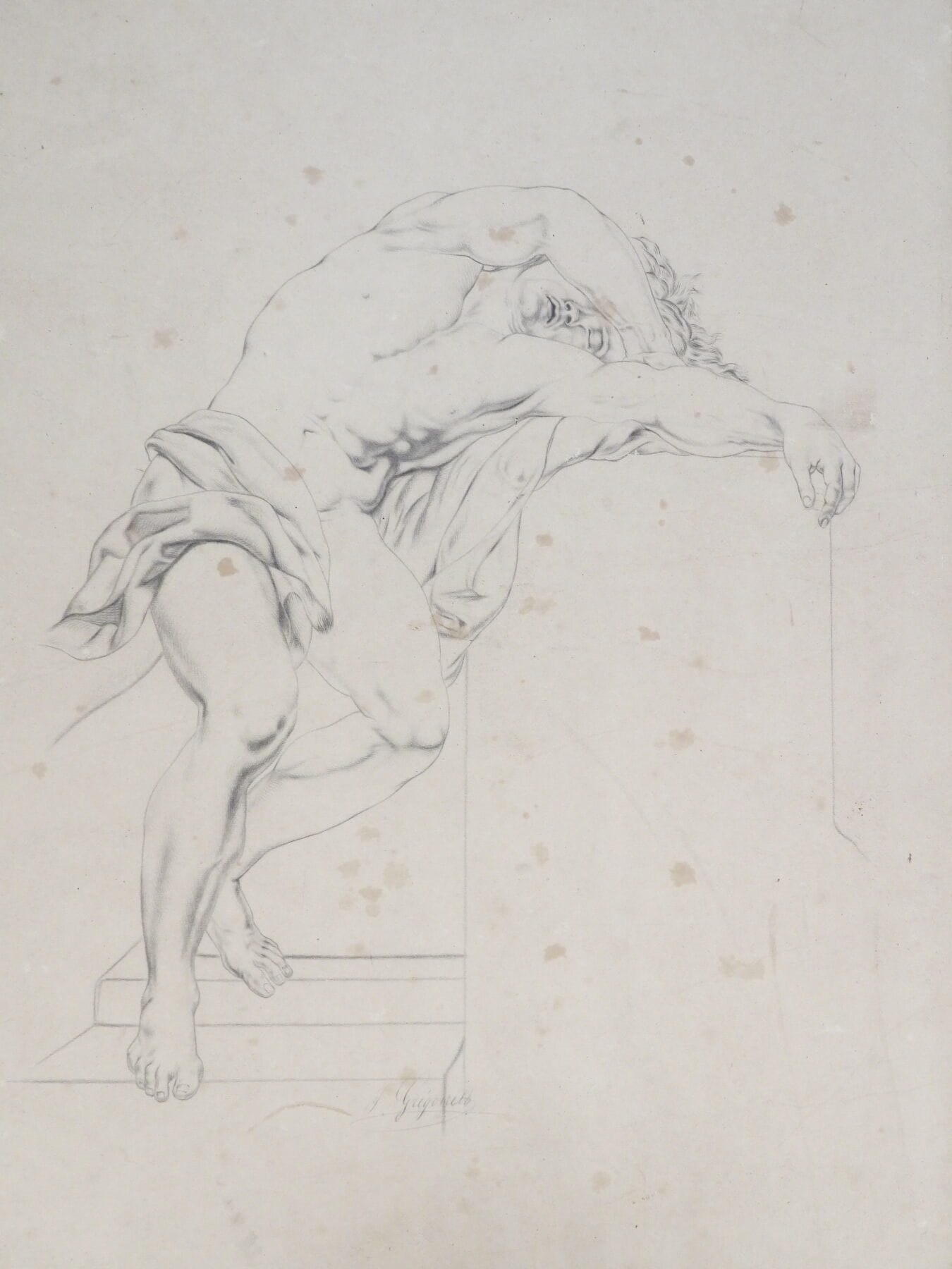 Salvatore Gregorietti | The defeated fighter | MutualArt