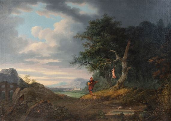 French School, 19th Century | classical heroic scene in landscape (1800 ...