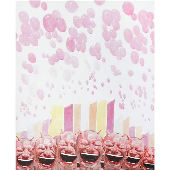 Sin título (Smile-ism No. 18 - Yue Minjun