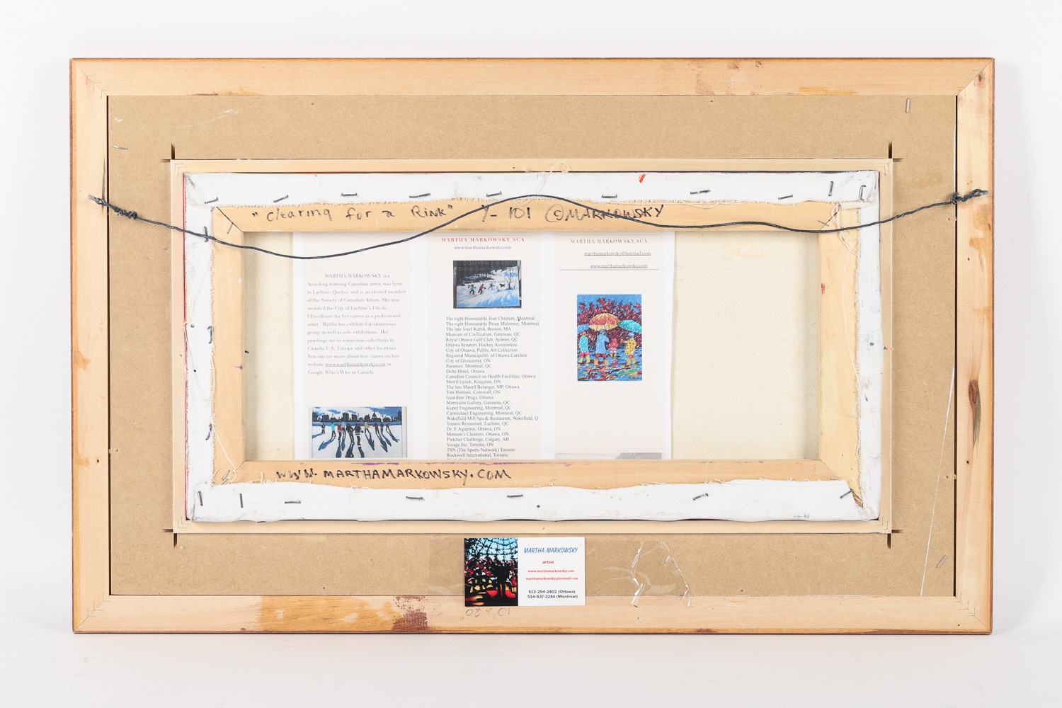 Martha Markowsky | Clearing for a Rink (2000) | MutualArt