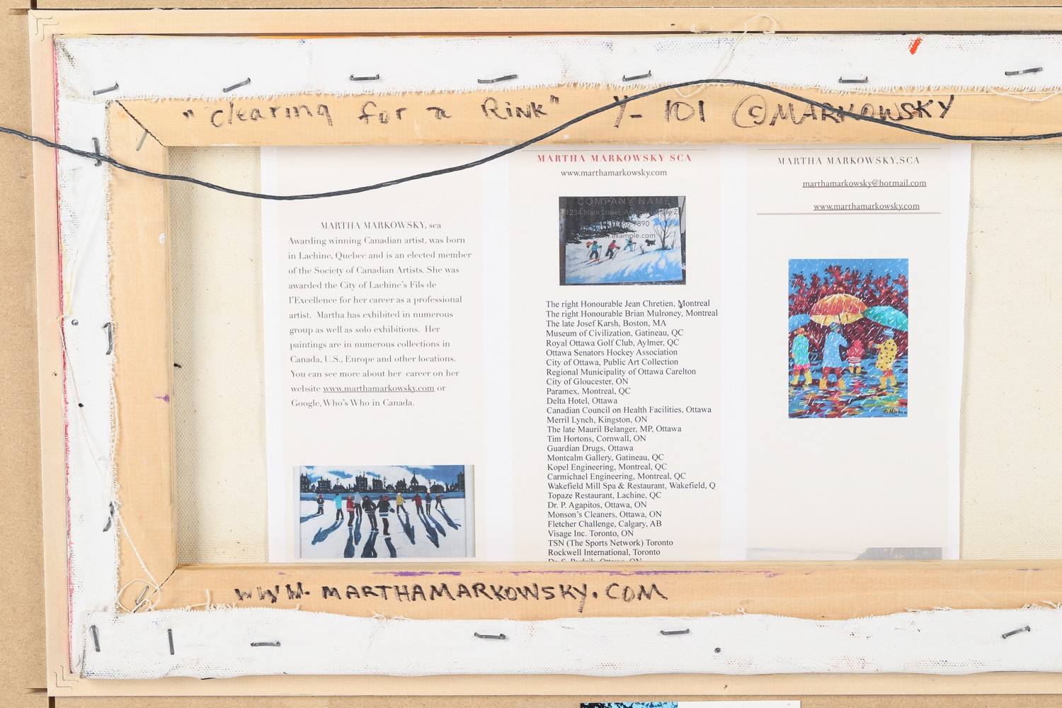 Martha Markowsky | Clearing for a Rink (2000) | MutualArt