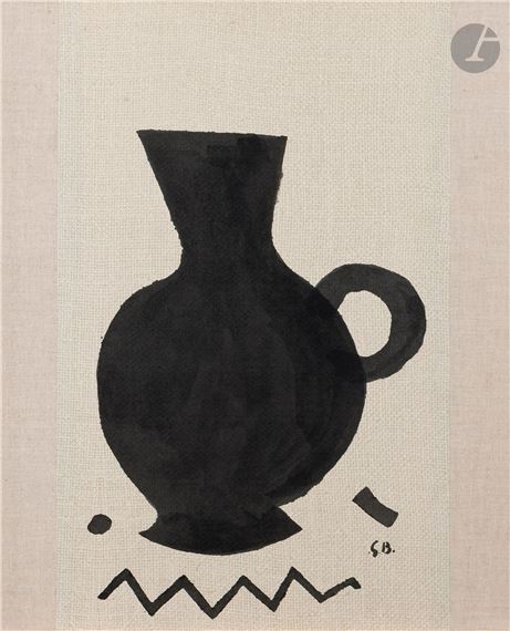 Georges Braque | Pichet, model for Espaces (1956) | MutualArt