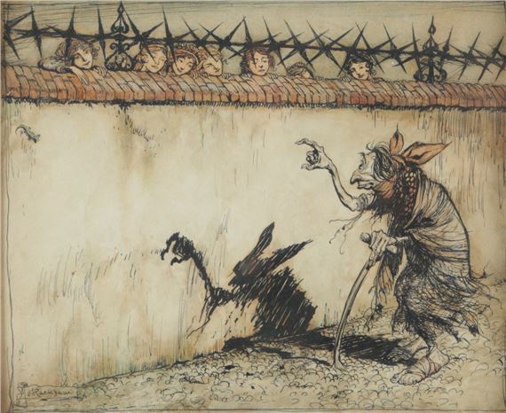 Arthur Rackham | The Witch | MutualArt
