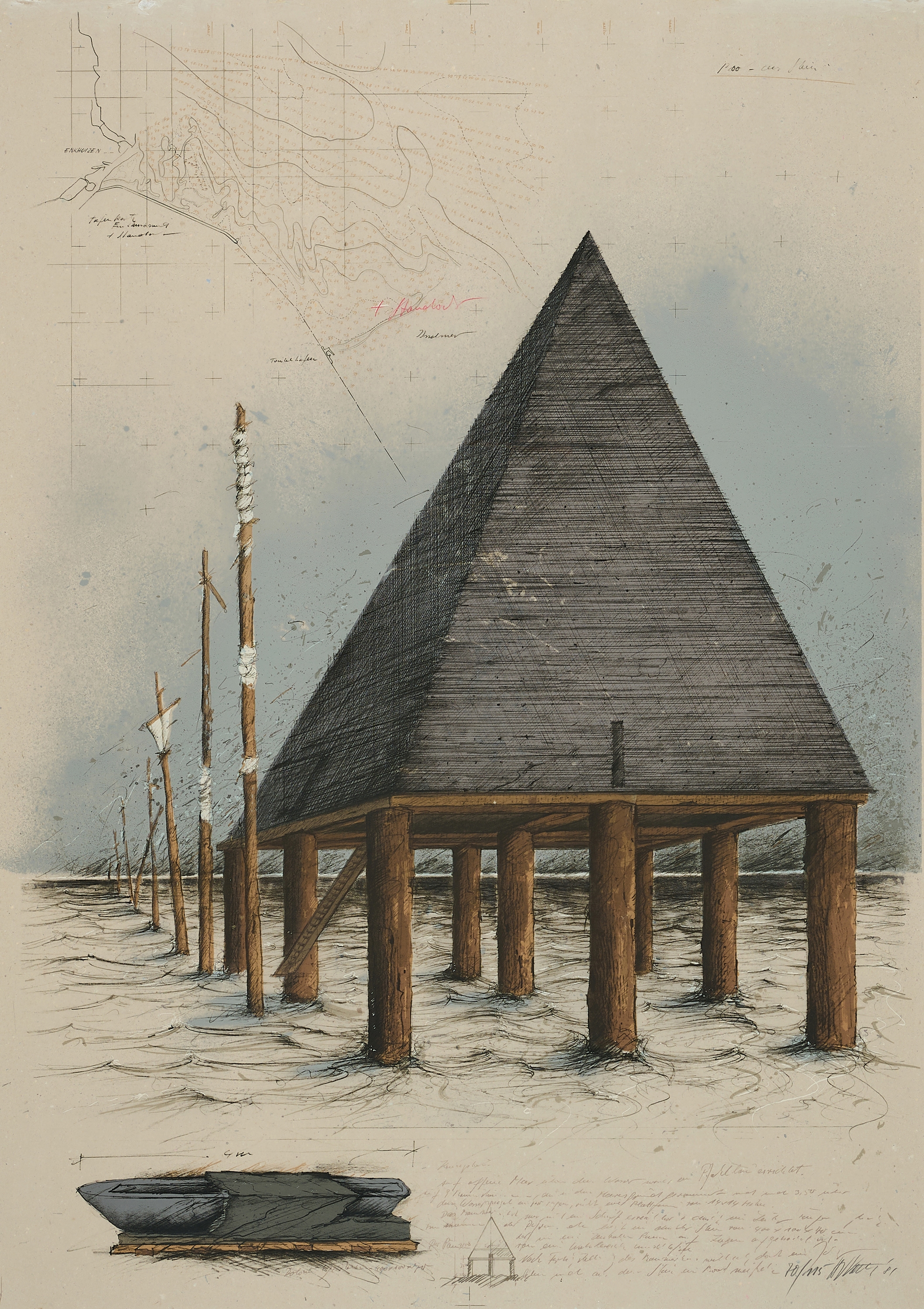 Hannsjörg Voth | Boot aus Stein (1981) | MutualArt