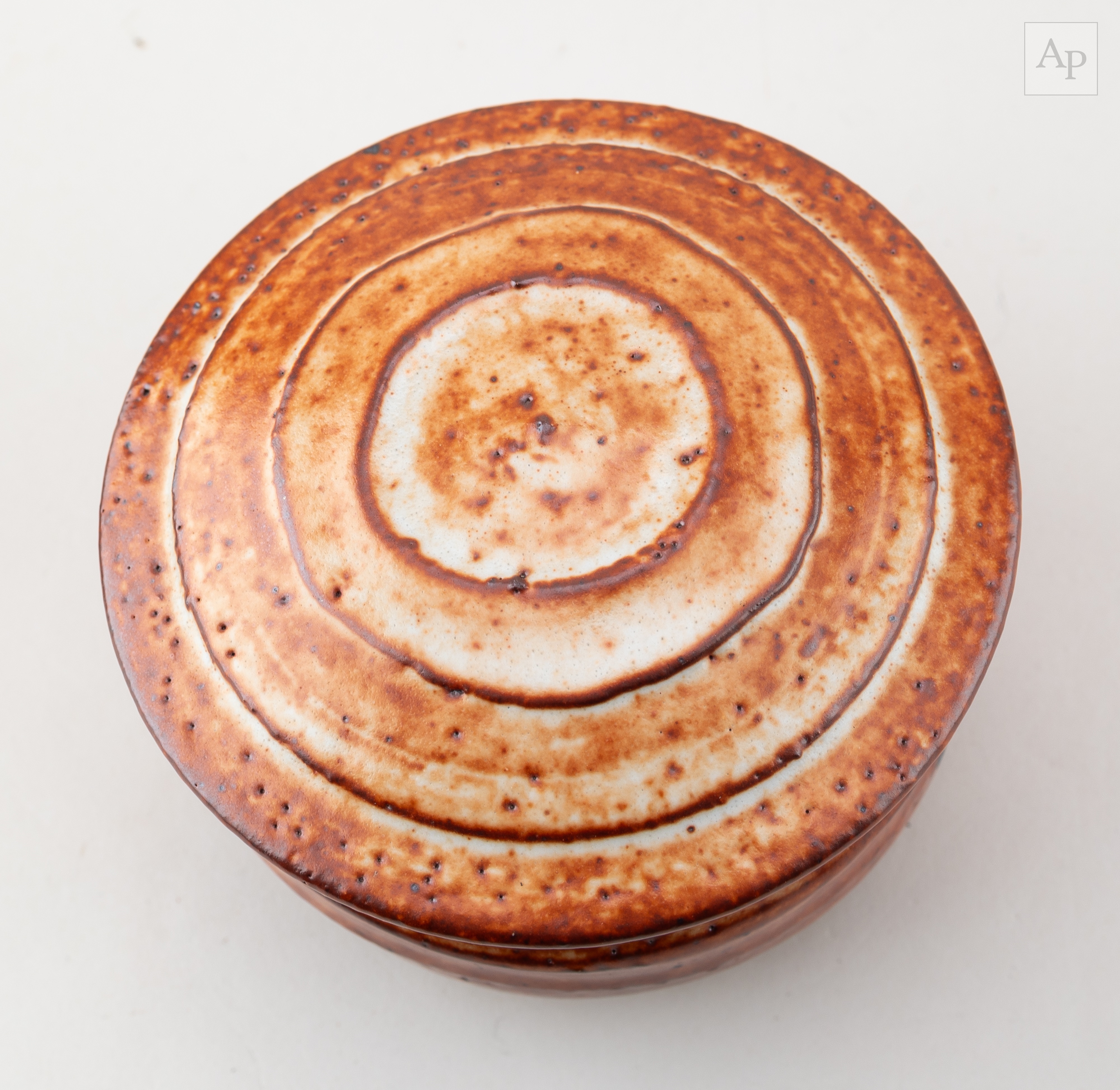 Phil Rogers | A stoneware pot and cover ,and a similar caddy (2 ...