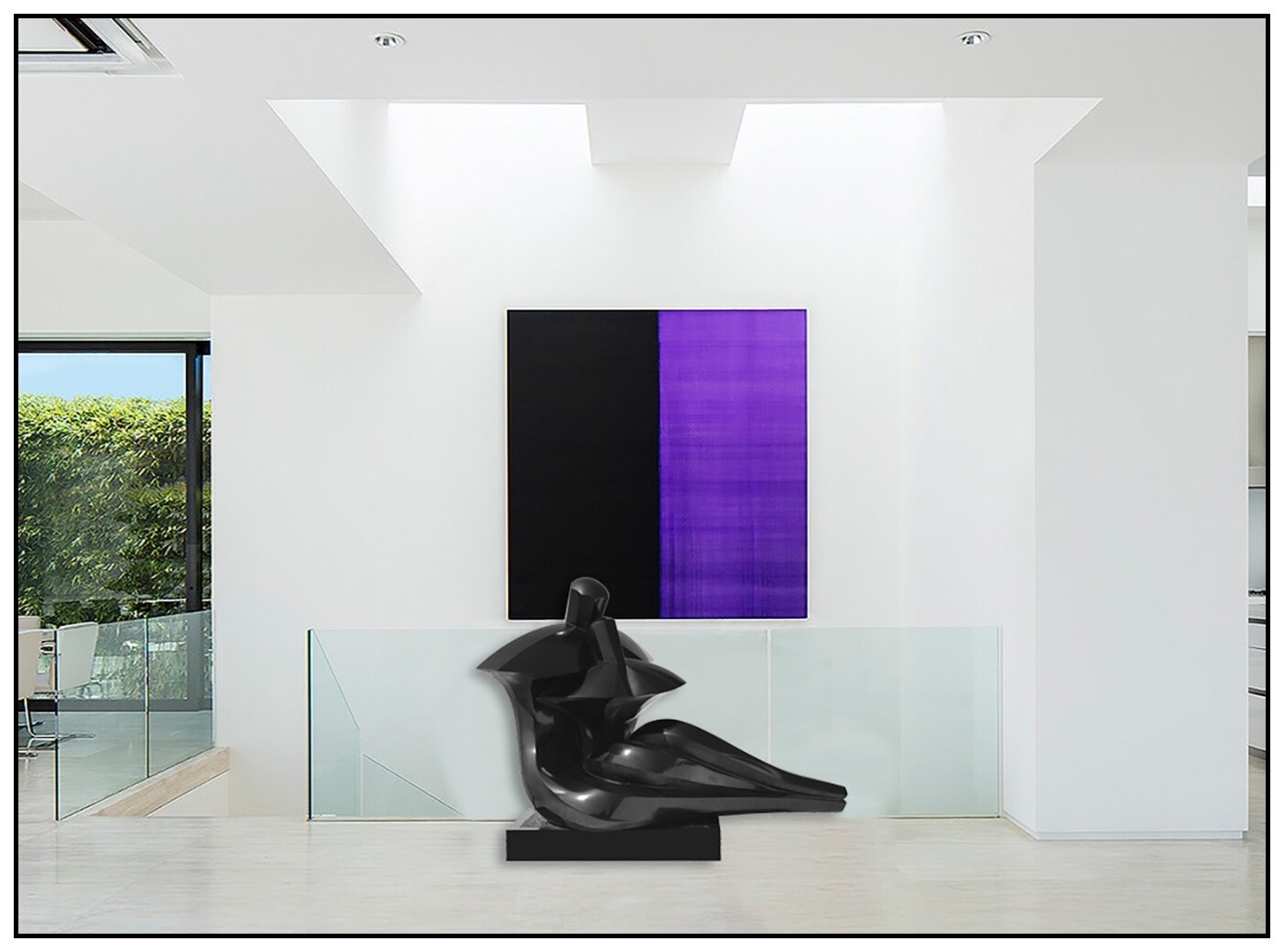 Artwork by Gidon Graetz, Hold Me Close, Made of Marble