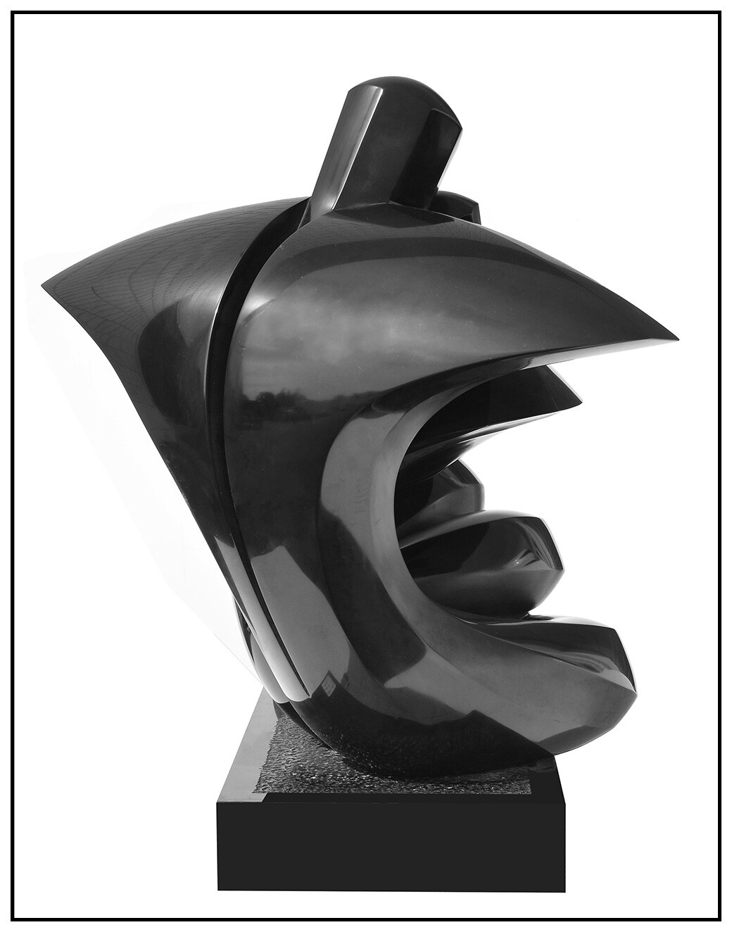 Artwork by Gidon Graetz, Hold Me Close, Made of Marble