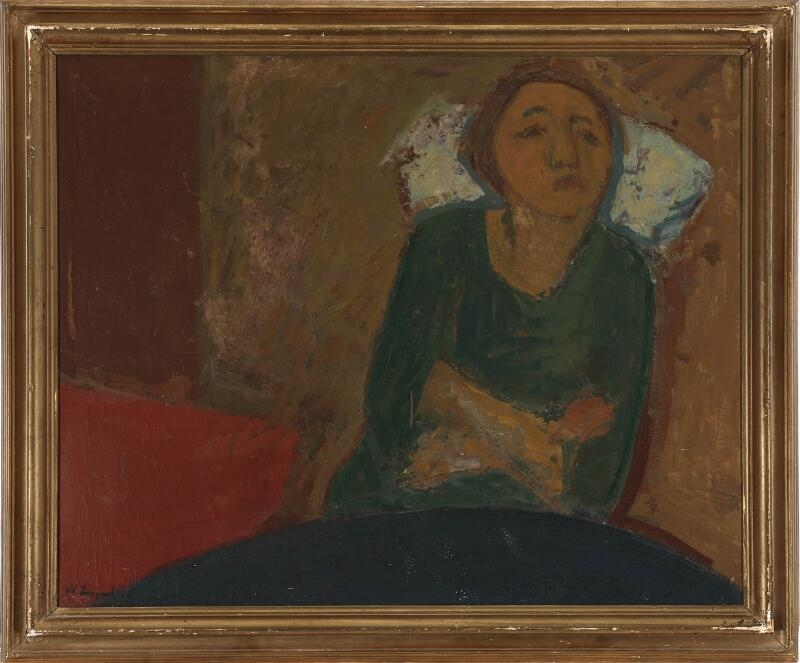 Niels Christian Lergaard-Nielsen | Portrait of Kristofa Nielsdatter ...