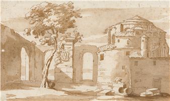 L'église Santa Maria della Febbre à Rome - Jacob van der Ulft