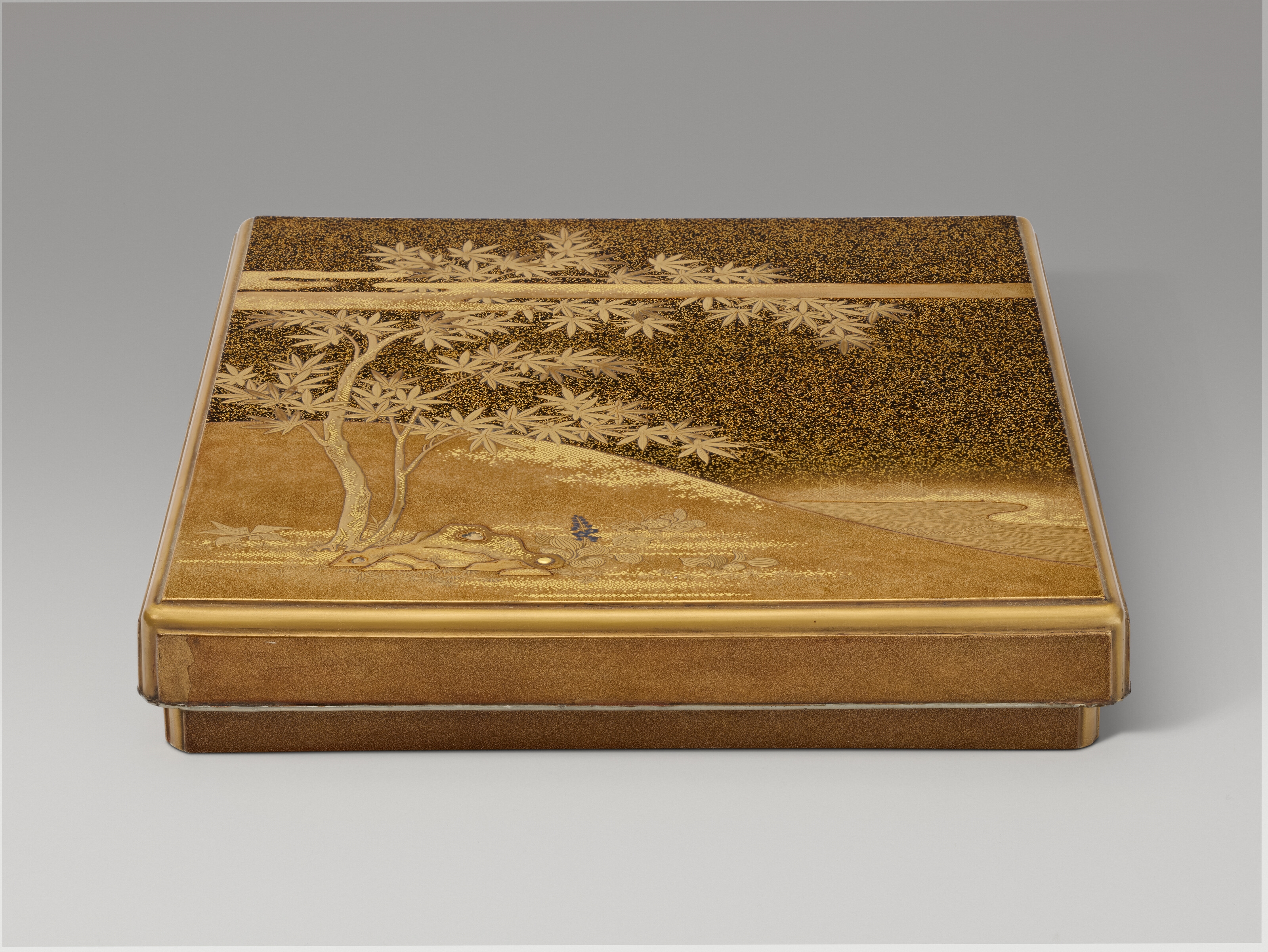 Japanese School, 18th Century | A LACQUER WRITING BOX (SUZURIBAKO) WITH ...