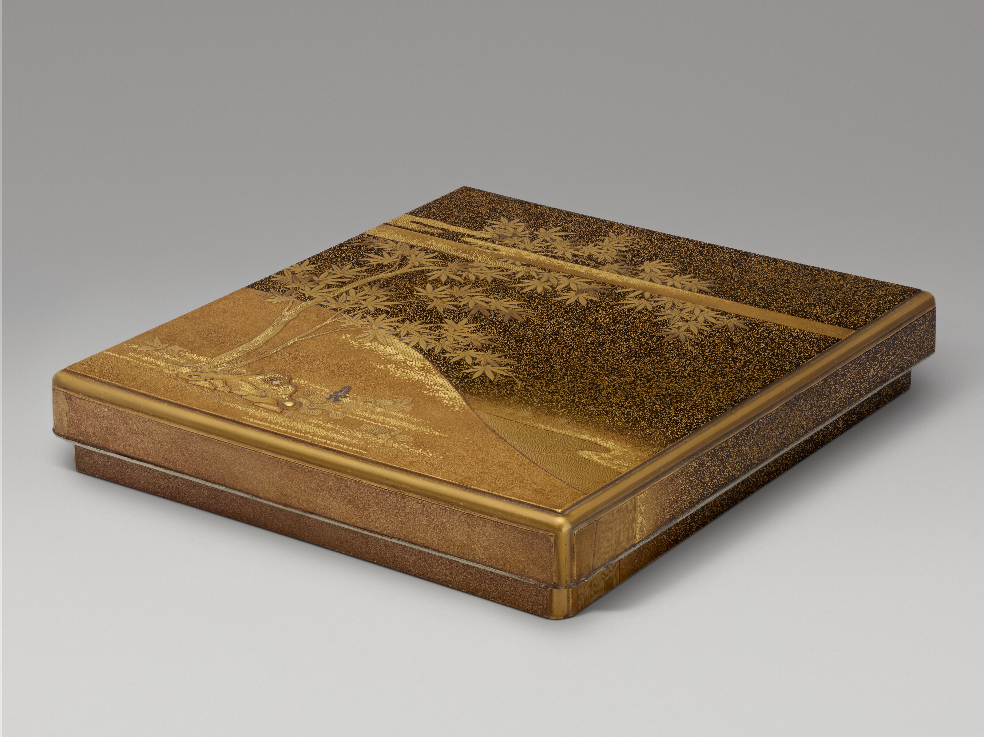 Japanese School, 18th Century | A LACQUER WRITING BOX (SUZURIBAKO) WITH ...