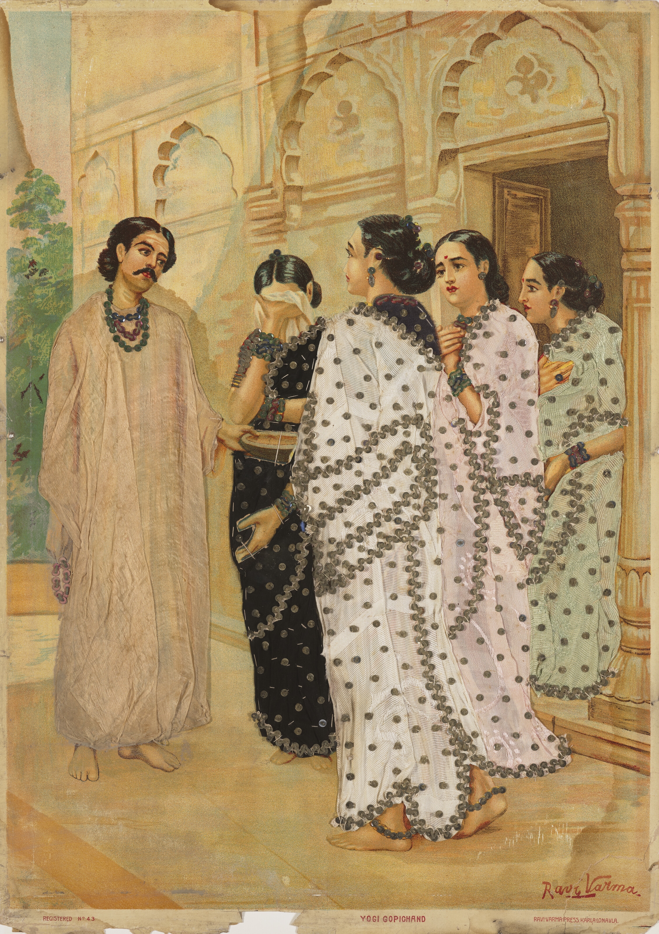 Raja Ravi Varma | A COLLECTION OF FOUR RAJA RAVI VARMA POSTERS (Early ...