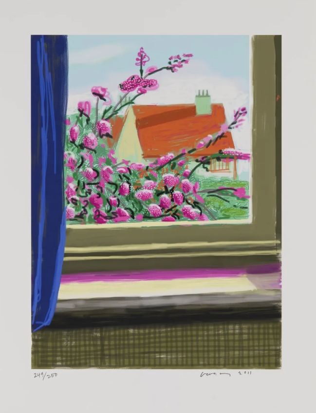 Hockney at Andipa