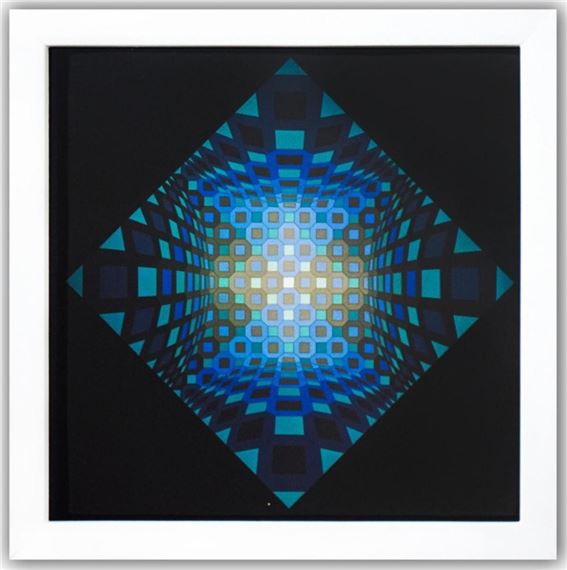 Victor Vasarely | Okta - Stri (1975) | MutualArt