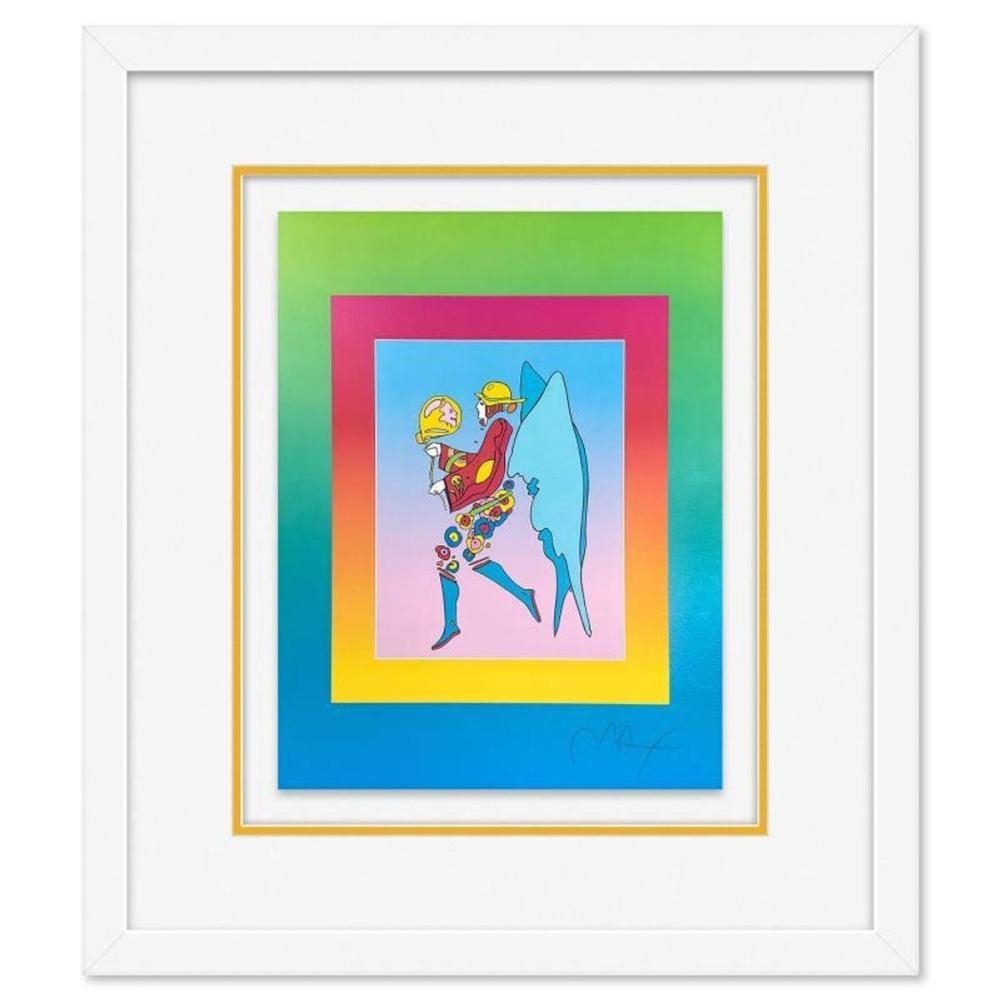 Peter Max | Tip Toe Floating on Blends II | MutualArt