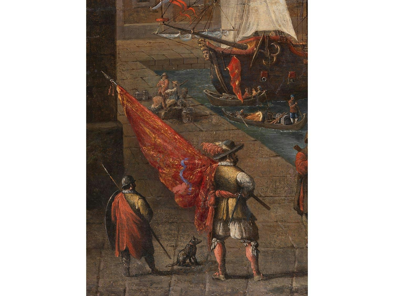 Giuseppe Ponga | VENICE VEDUTA WITH THE PUNTA DELLA DOGANA AND SAN ...