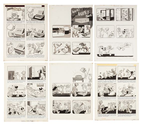 Original storyboards - Bill Mevin