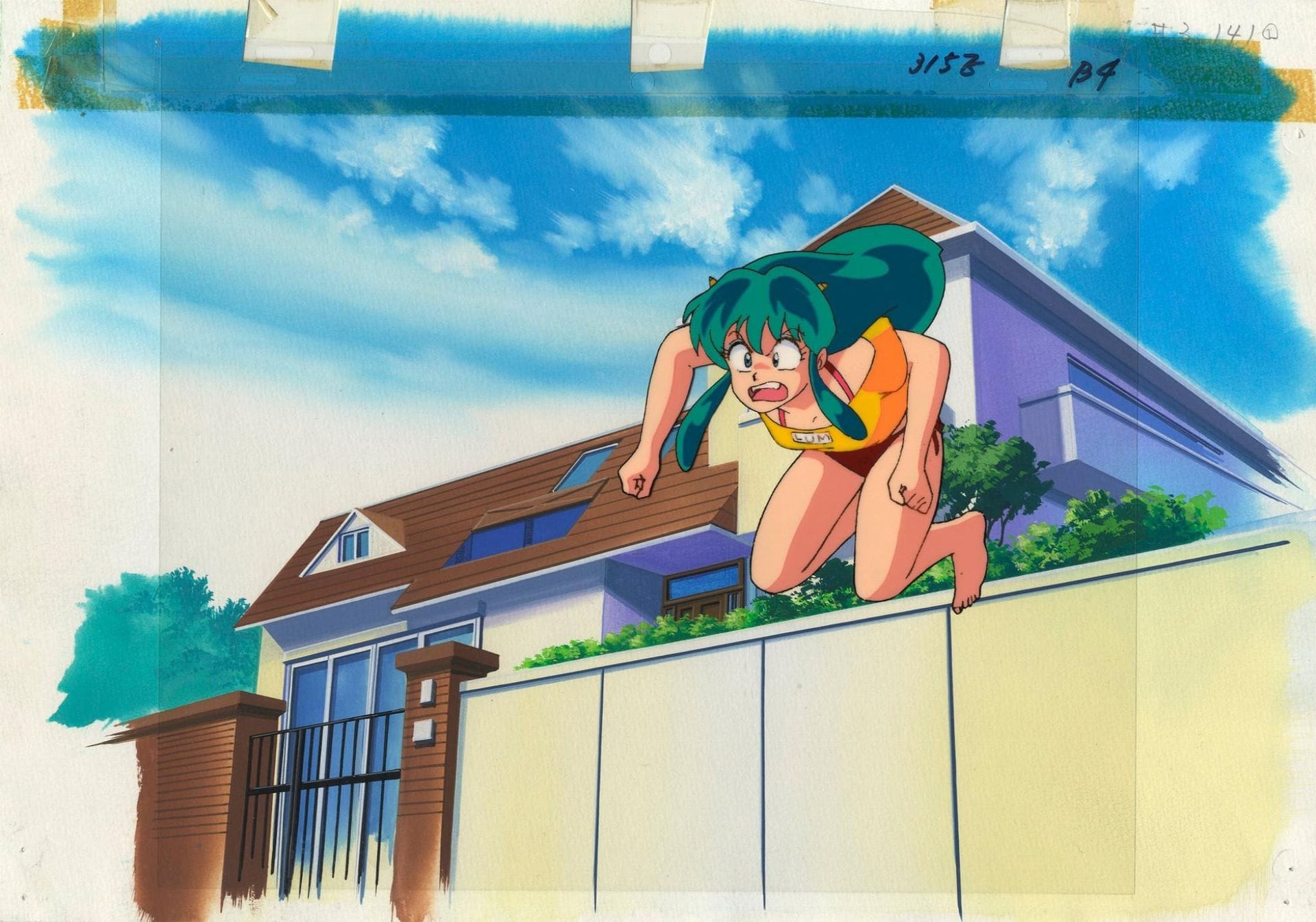 Rumiko Takahashi | Lamu - Lum Beautiful original cellulo in ink and ...