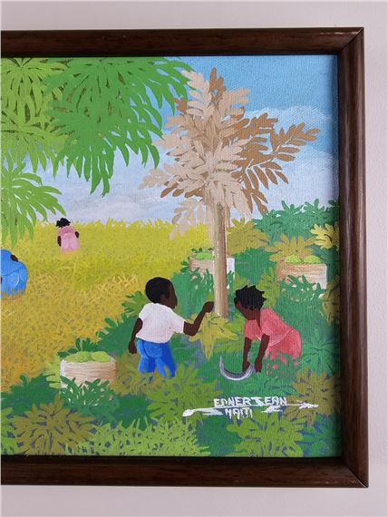 Jean Edner Cadet | Very nice original painting | MutualArt