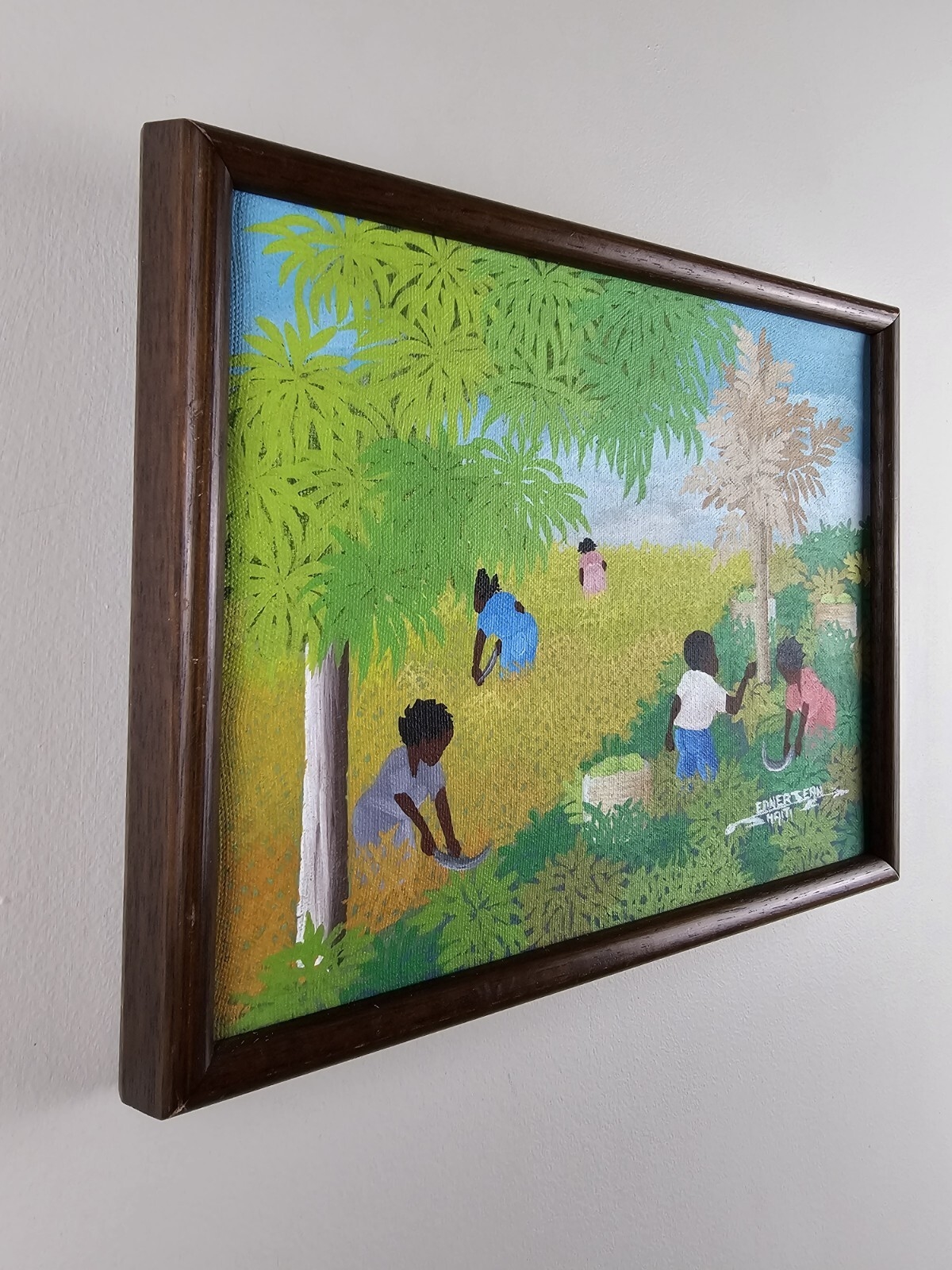 Jean Edner Cadet | Very nice original painting | MutualArt