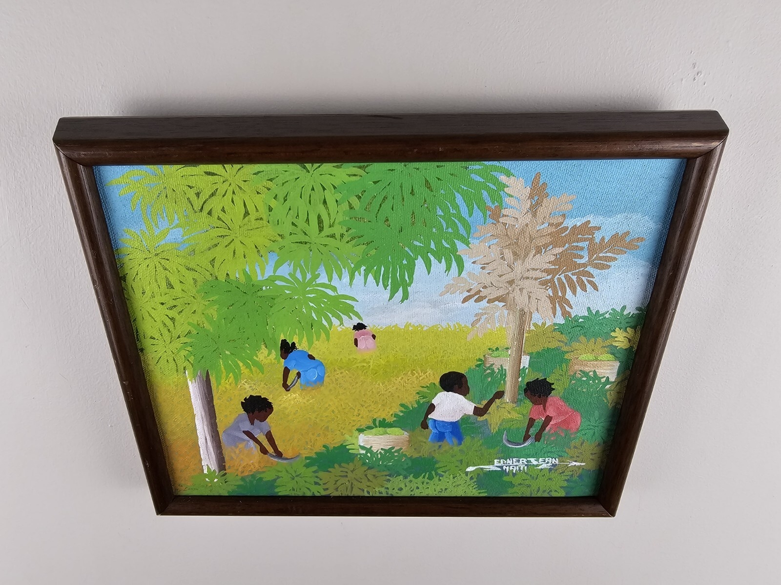 Jean Edner Cadet | Very nice original painting | MutualArt