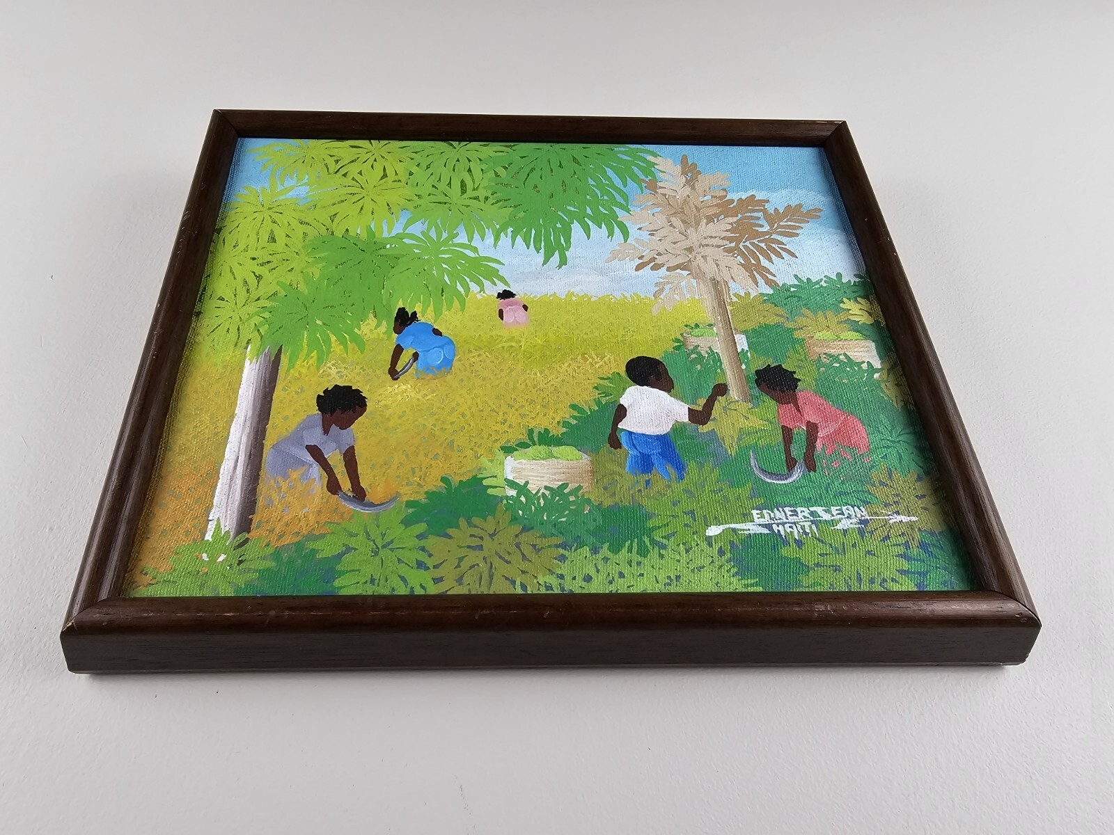 Jean Edner Cadet | Very nice original painting | MutualArt