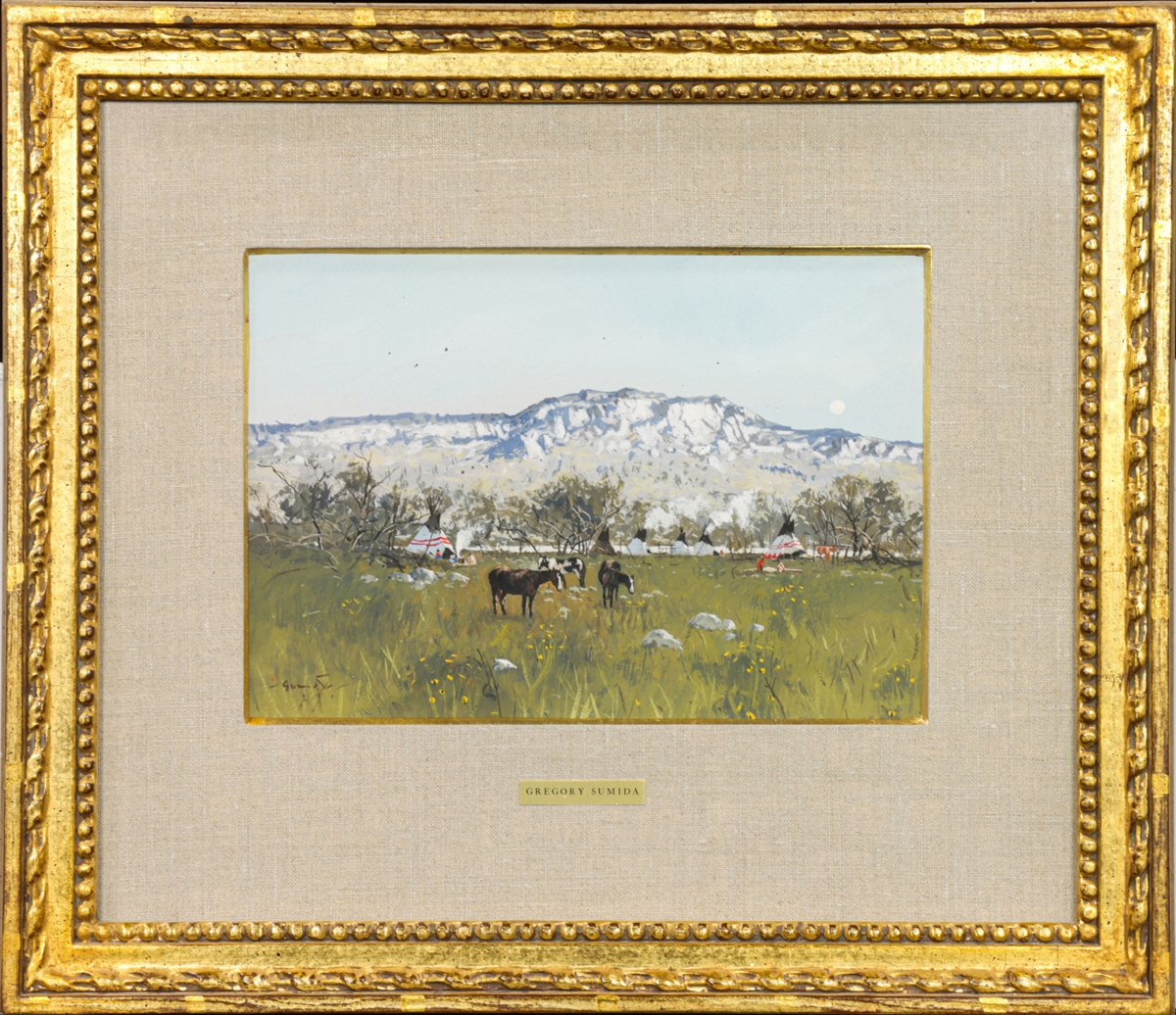 Gregory Sumida | Moon Ridge Encampment | MutualArt