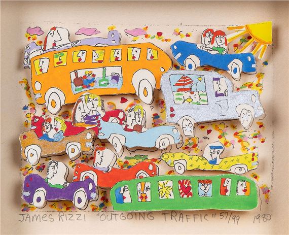 James Rizzi 「A Lot of Fun for City Kids」 James Rizzi | A lot of fun for city kids (1990) | MutualArt