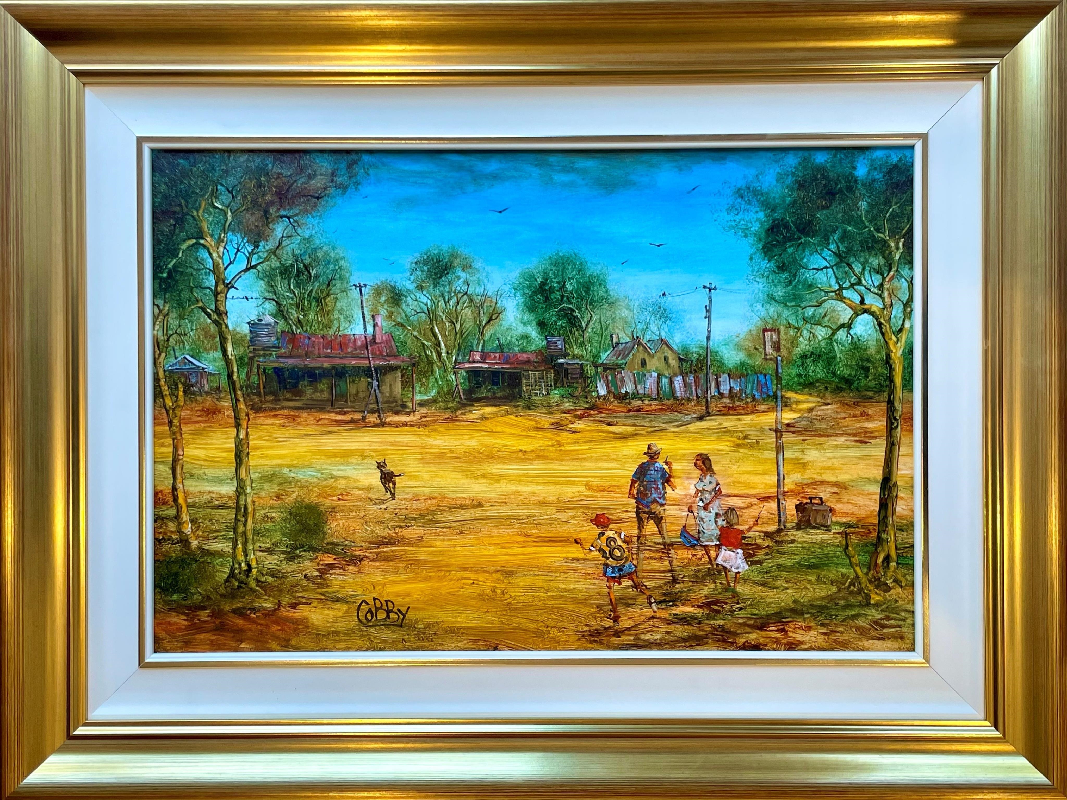 John Cobby | Waiting for the Bus | MutualArt