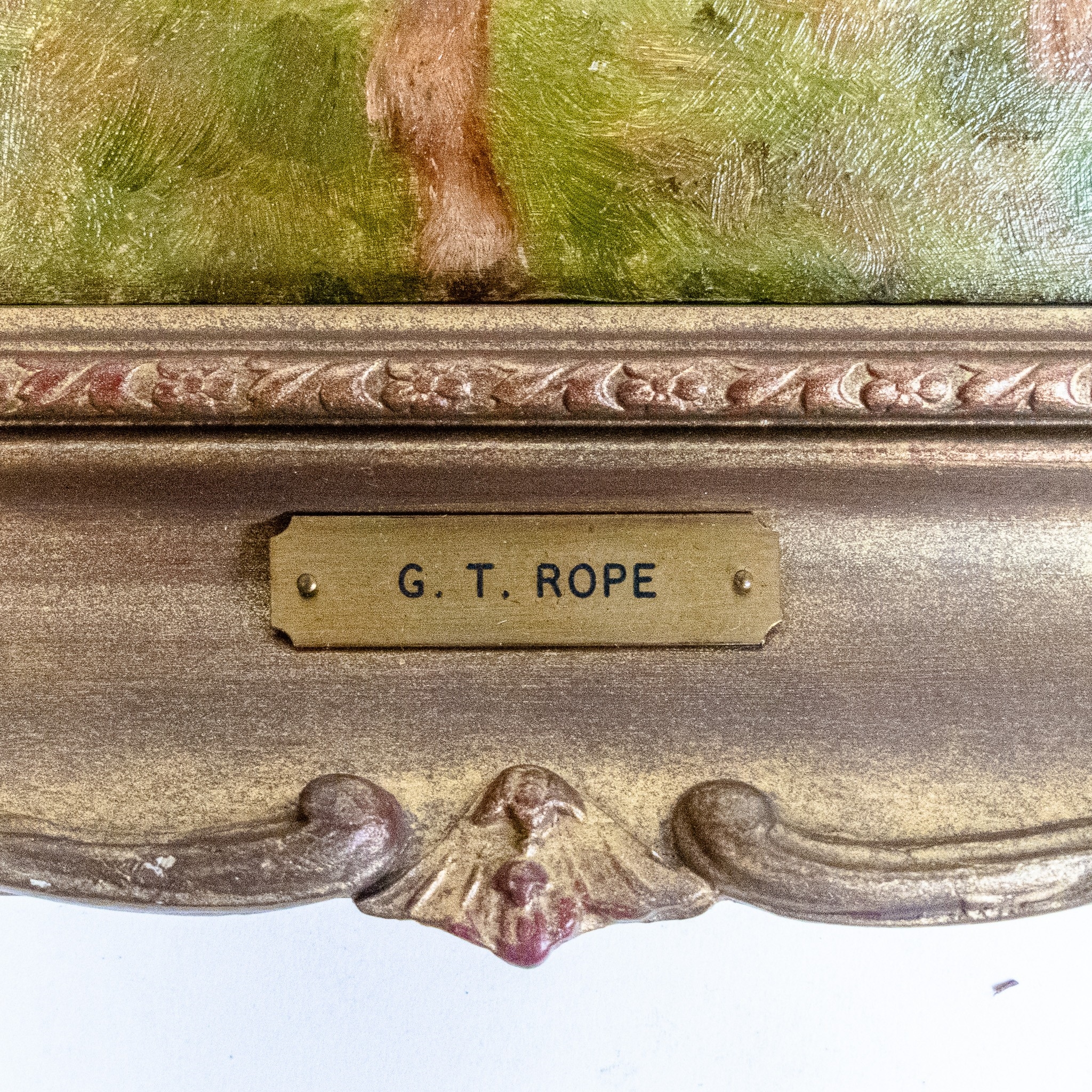 George Thomas Rope | oil painting on wooden panel of a foal | MutualArt