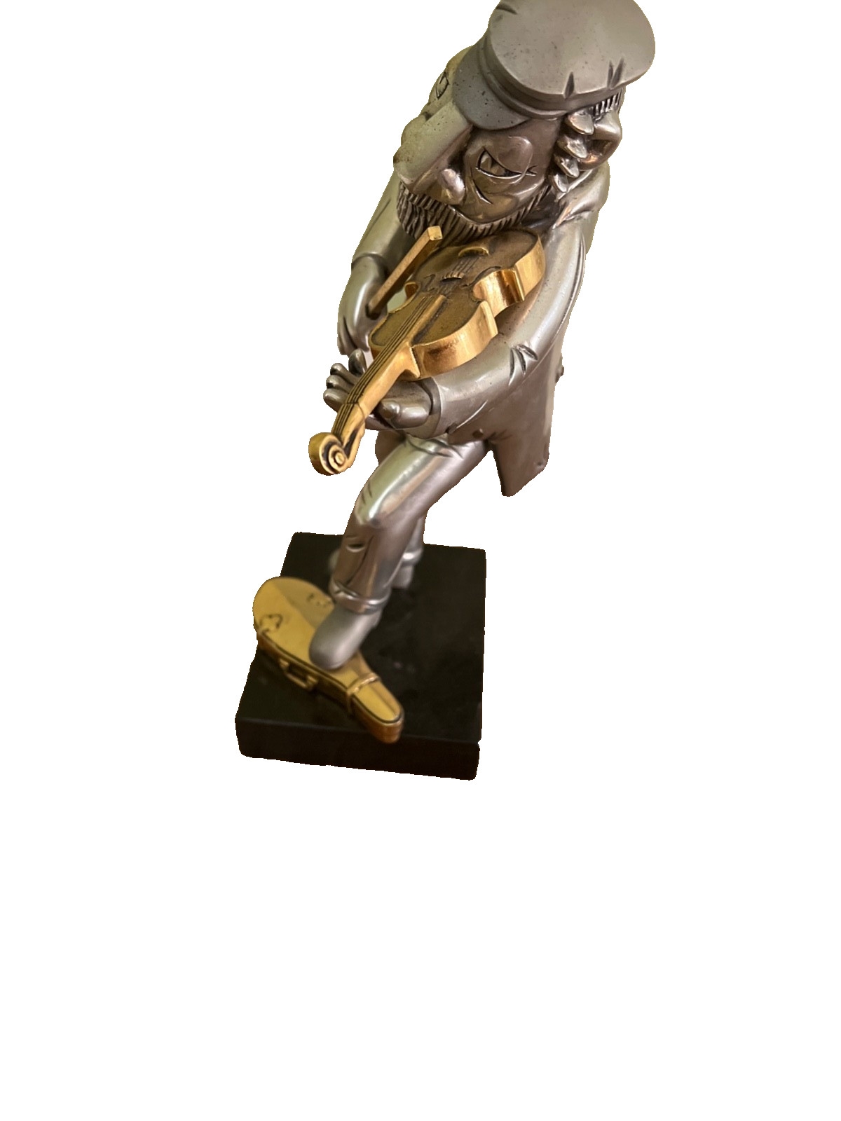 Frank Meisler | Hasidic Fiddler Sculpture (1986) | MutualArt