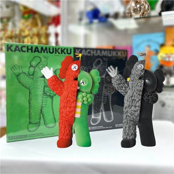 KAWS | (Colourway Original / Noir) # KAWS KACHAMUKKU (Colourway ...
