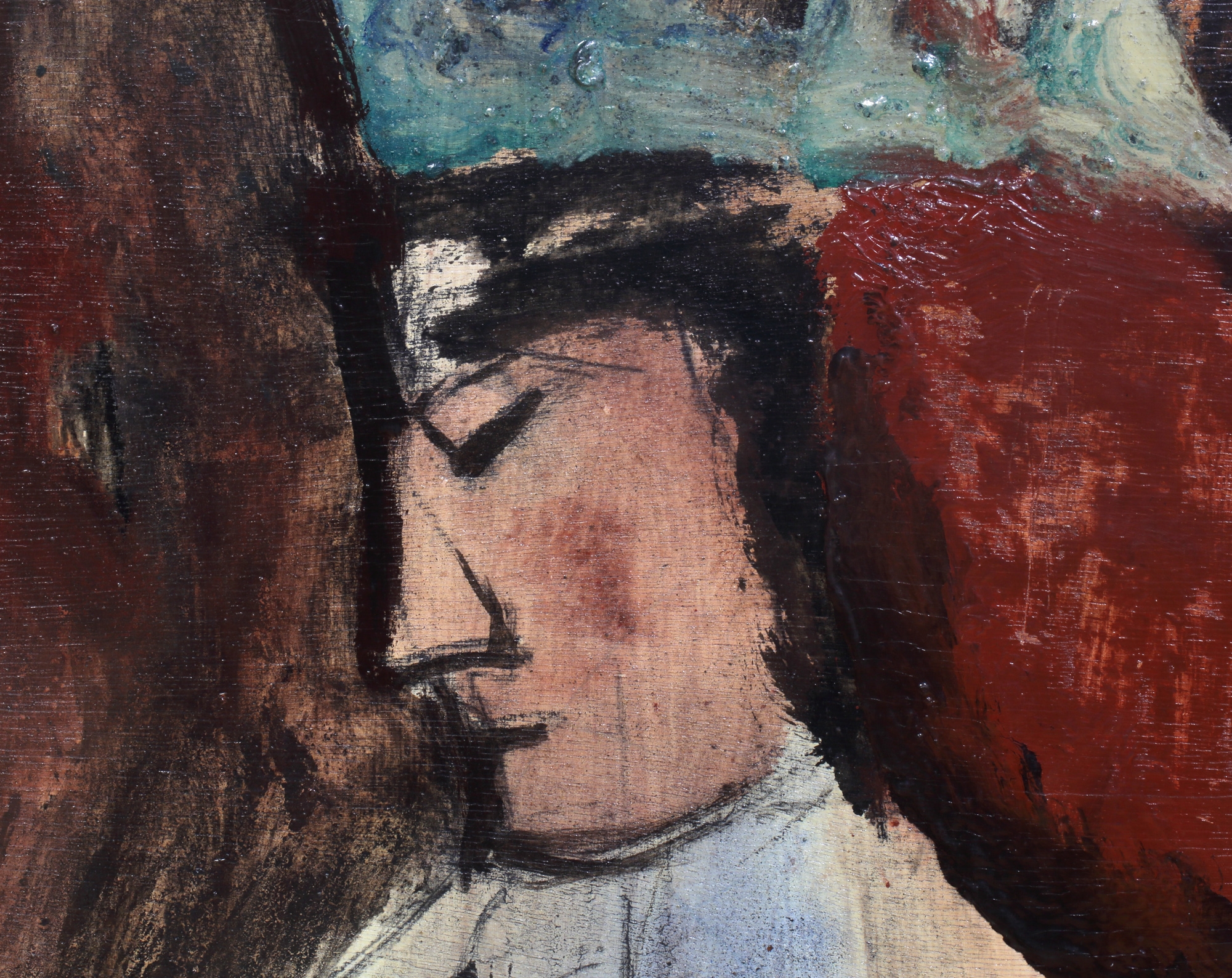 Wolfgang Gorius | Stehende Frau nach links mit Krone (1954 - 1955 ...