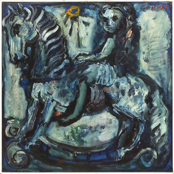 Wolfgang Gorius | Das Schaukelpferd (1954 - 1955) | MutualArt
