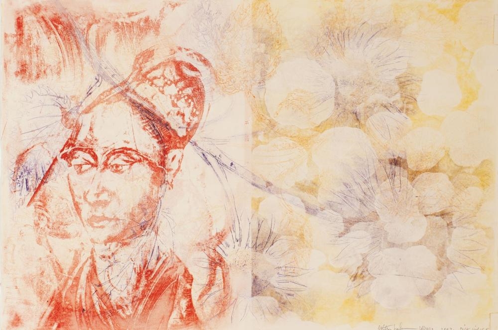 Dick Weiss | Red Profile (2007) | MutualArt