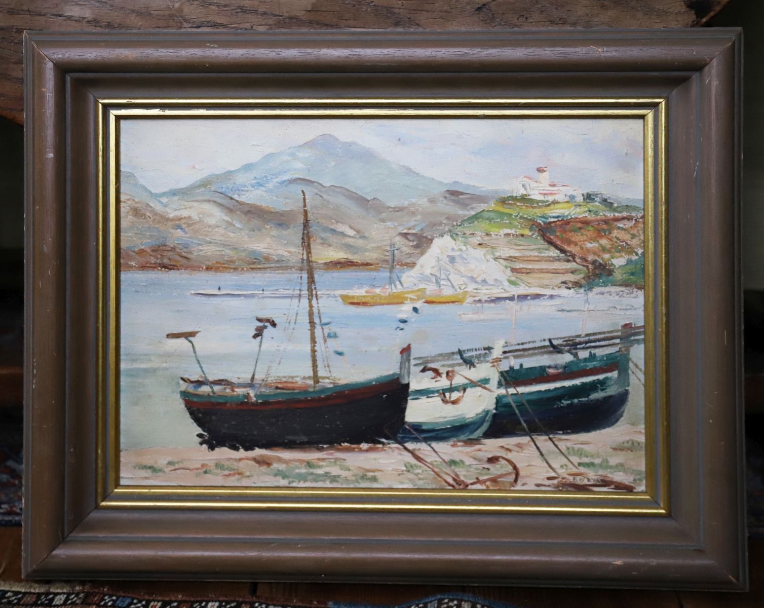 Fergus O'Ryan | FISHING BOATS AT REST | MutualArt