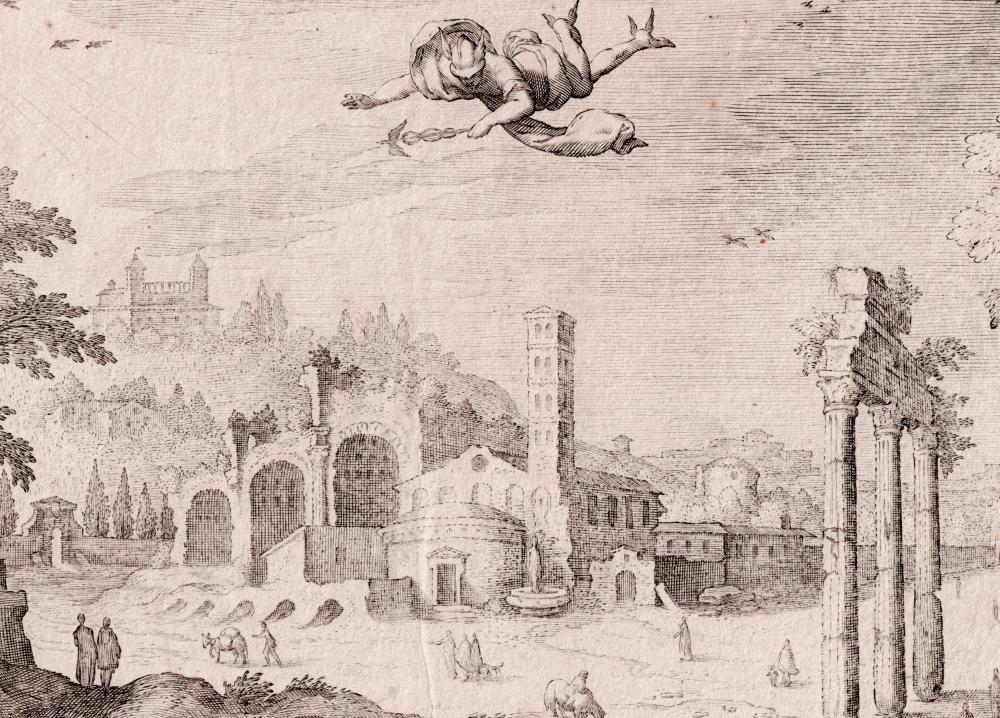Jacob Matham | Mercury falling in love for Herse (1604 - 1608) | MutualArt