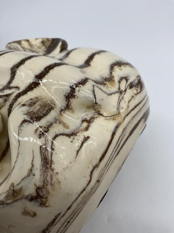Steve Turpin | Folk Art Pottery Face Jug | MutualArt