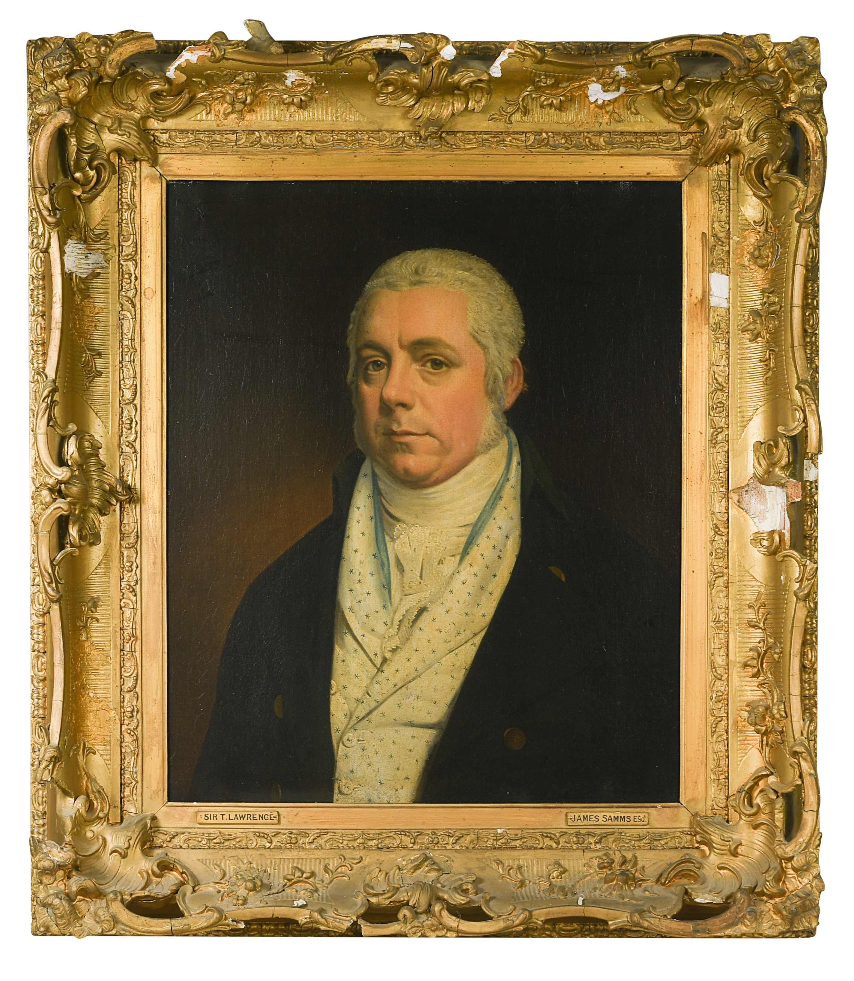 Sir Thomas Lawrence | A pair of portraits of James Samms Esq. and Mrs ...